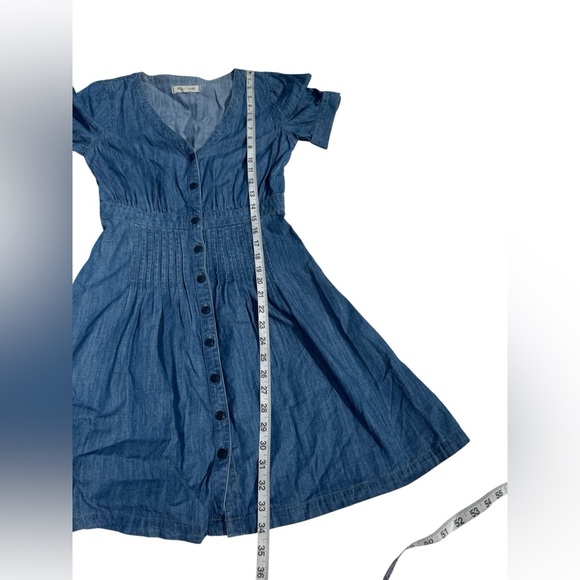 MADEWELL Denim Daylily Dress Size 0 Annetta Wash - Picture 6 of 6